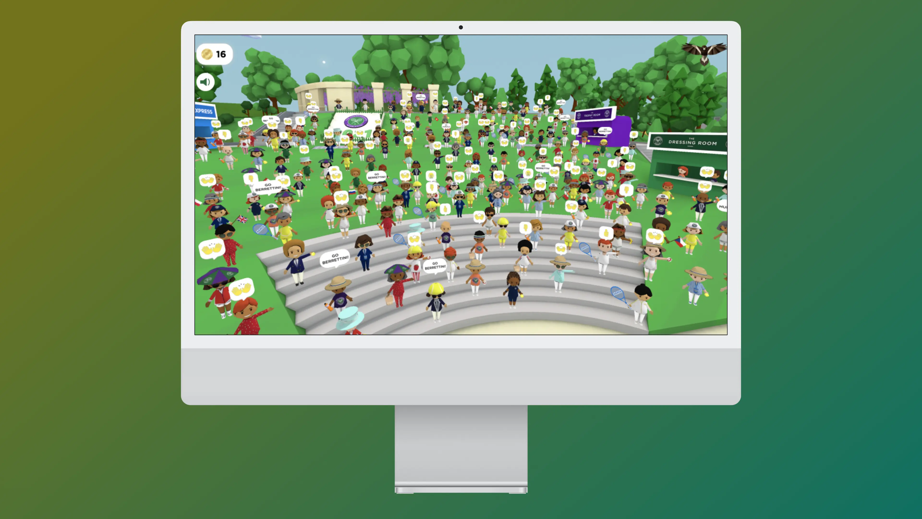 Wimbledon Hill - 피크 시 동시 접속자 10,000명 이상을 처리하면서, ECS, WebSocket, AWS 최신 인프라를 활용해 대규모 실시간 인터랙티브 경험을
